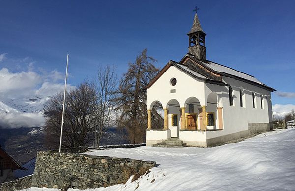 Chapelle de la visitation en hiver